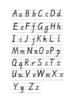 字母f的书写格式图片