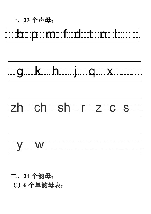 t拼音格式怎么写