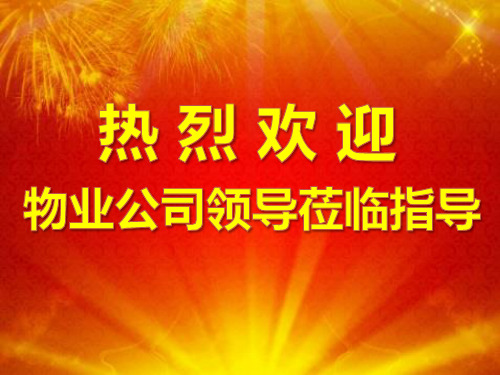 热烈欢迎各位领导莅临指导 - 百度文库