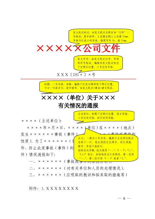 发文机关标志:由发文机关全称后加"文件"二 字组成;居中排布,上边缘至