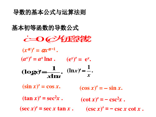 偏导数公式大全 - 百度文库