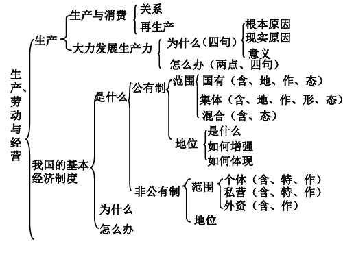高中政治必修一知识点总结框架 - 百度文库