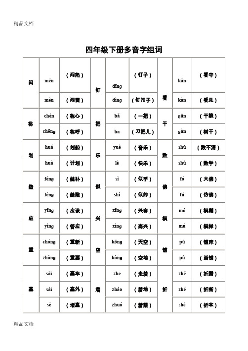 四,影响的宏观环境分析四年级下册多音字组词 闷|而手工艺制品是一种