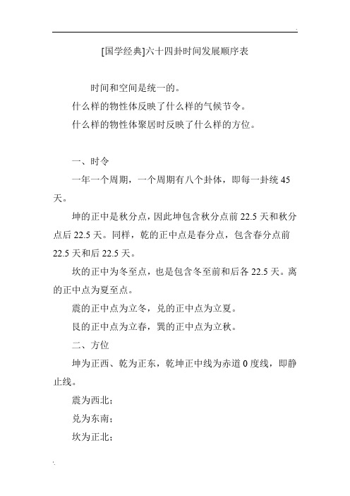 六十四卦口诀 - 百度文库