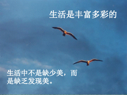 发现身边的美 ——纪伯伦 学习目标 1,识记重点难点字音字形.