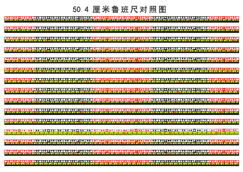 1米一15米魯班尺對照表 - 百度文庫