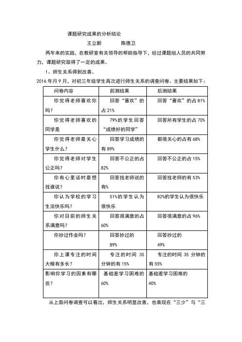 研究结论 - 百度文库