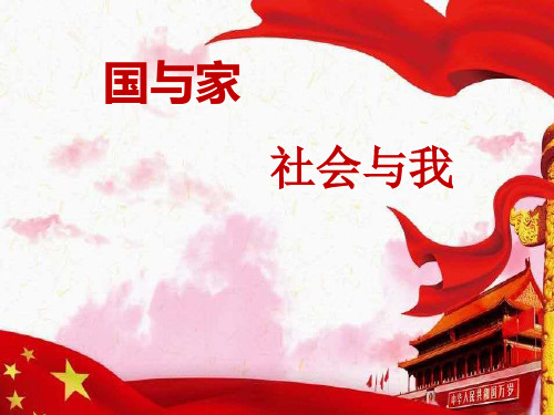 国家利益高于个人利益 社会与我 社会责任感:当社会出现问题的时候