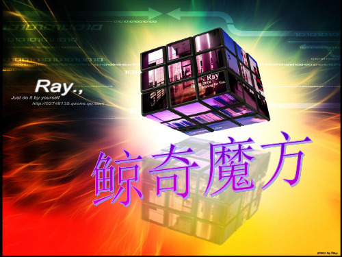 玩魔方的孩子 不学坏 什么是魔方 魔方,英文正式名称是rubiks cube