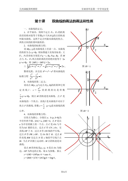 雙曲線焦點 - 百度文庫