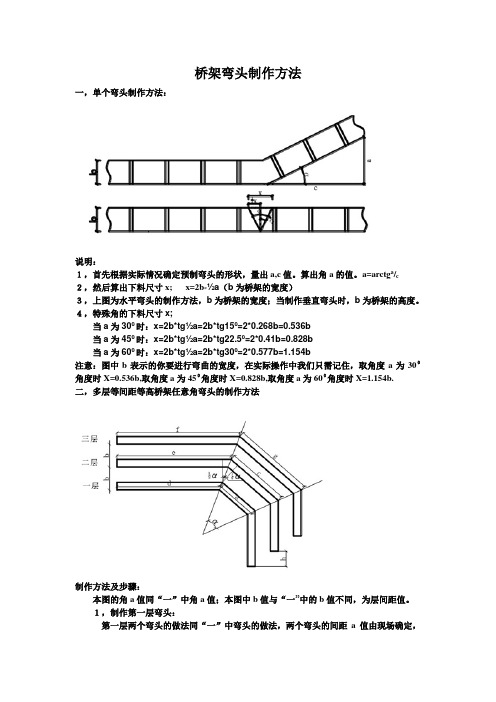 橋架彎頭計算口訣大全 - 百度文庫