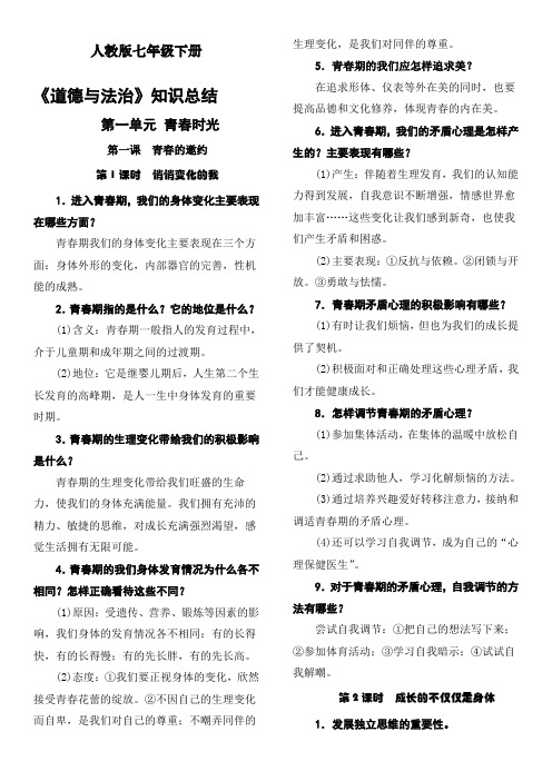 进入青春期,我们的身体变化主要表现在哪些方面?