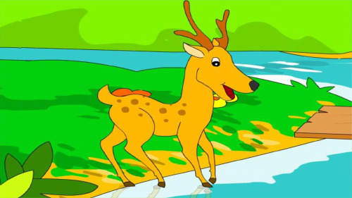 7 鹿角和鹿腿 初读课文 用自己喜欢的方式朗读 课文,思考:课文主要讲