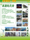 画天津海河的手抄报图片