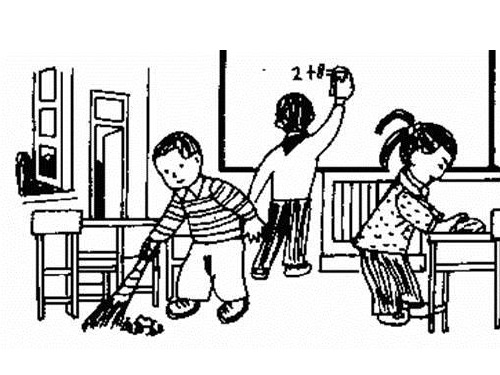 2年级打扫教室看图写话 - 百度文库