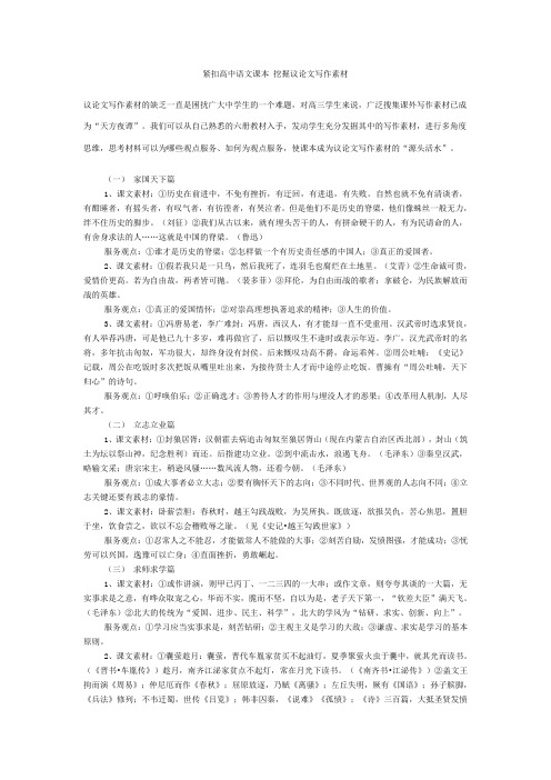 高中优秀议论文 Doc 百度文库