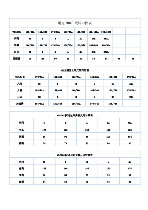 裤子17584a是什么尺码【l是什么尺码】