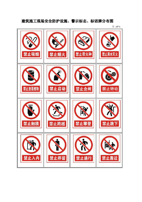 工地安全警示牌大全 - 百度文库