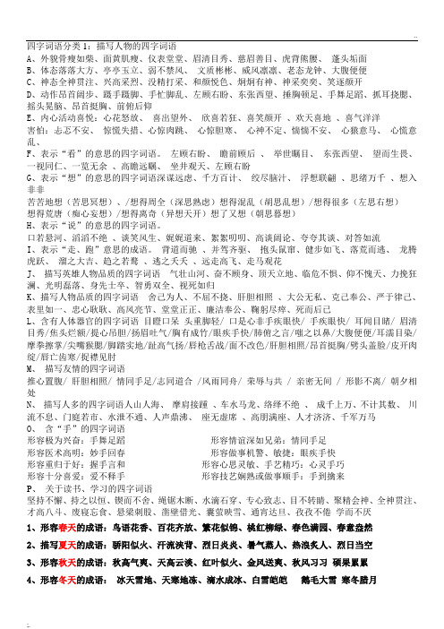 蓬头垢面 b,体态落落大方,亭亭玉立,弱不禁风, 文质彬彬,威风凛凛