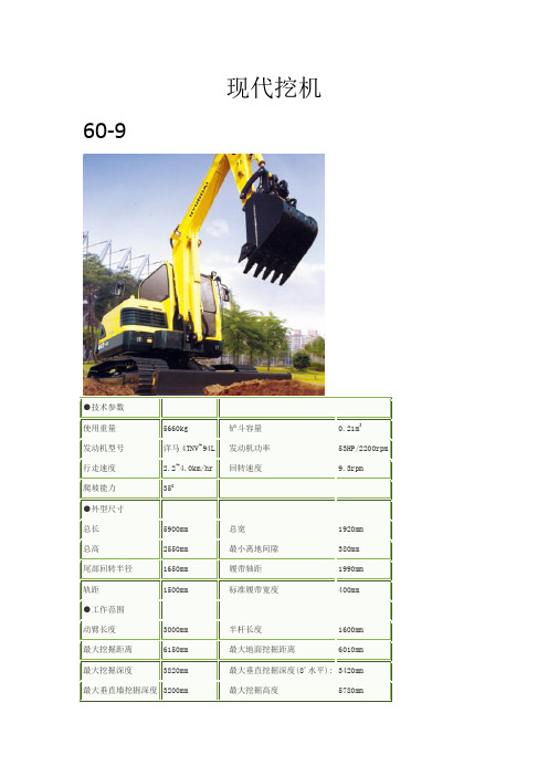 挖掘机型号 - 百度文库