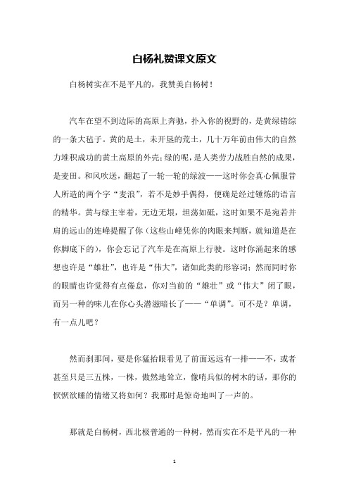 汽车在望不到边际的高原上奔驰,扑入你的视野的