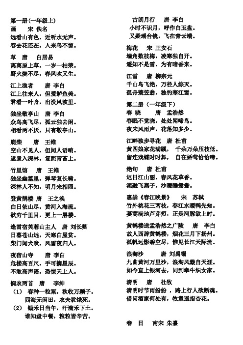 春去花还在,人来鸟不惊. 草唐白居易 离离原上草,一岁一枯荣.