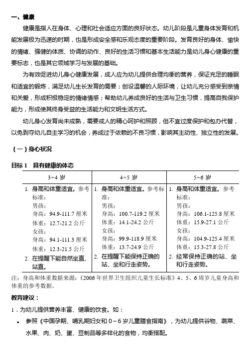 3 6岁儿童发展指南全文 百度文库