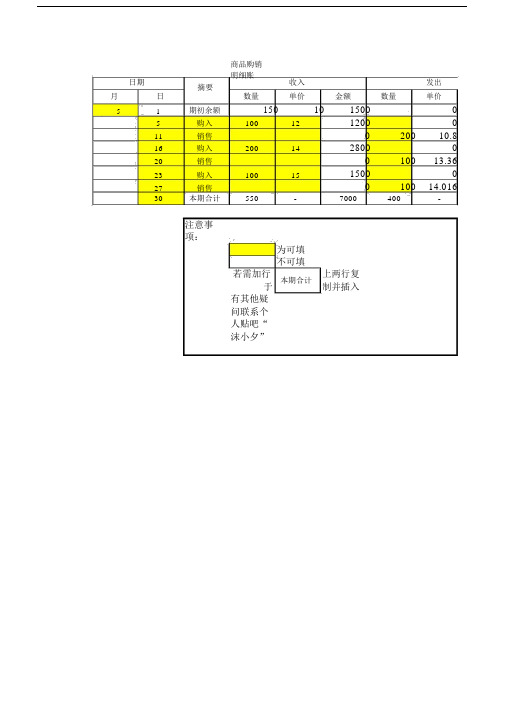 移动加权平均法的公式 百度文库