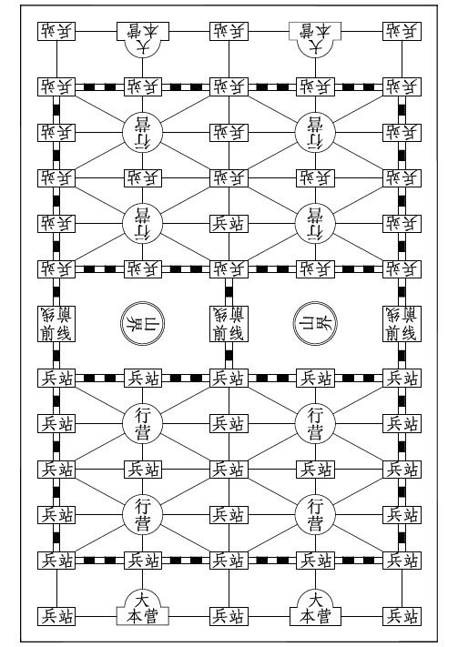 陆军棋的玩法和规则 - 百度文库