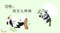 动物编谜大班作业熊猫图片