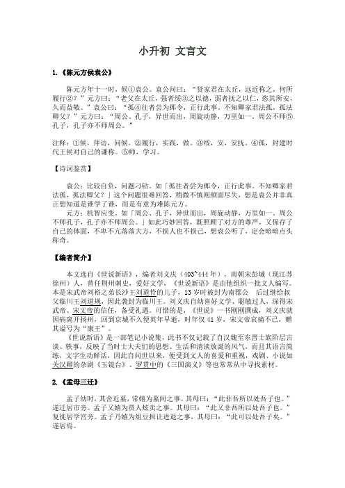 袁公问曰:"贤家君在太丘,远近称之,何所履行②?