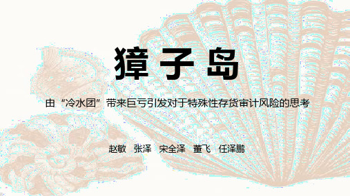 引发对于特殊性存货审计风险的思考 赵敏 张泽 宋全泽 董飞 任泽鹏"