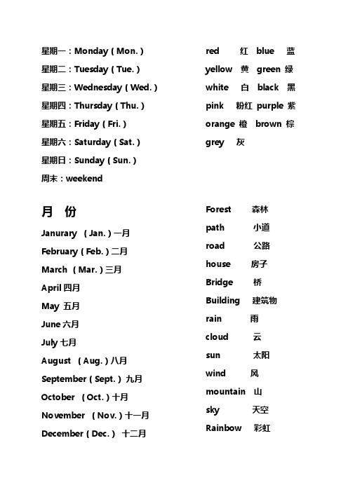 星期五的英语单词，星期五的英语单词怎么读怎么写