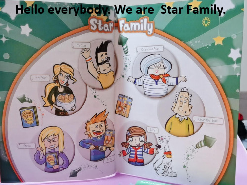 we are star family. lk at us. im stella star.