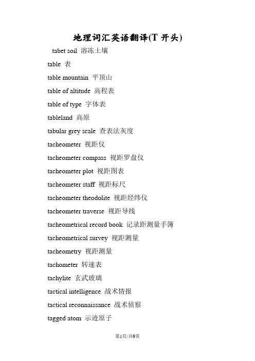 以t开头的单词 - 百度文库