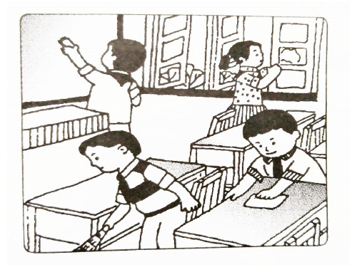 2年级打扫教室看图写话 - 百度文库