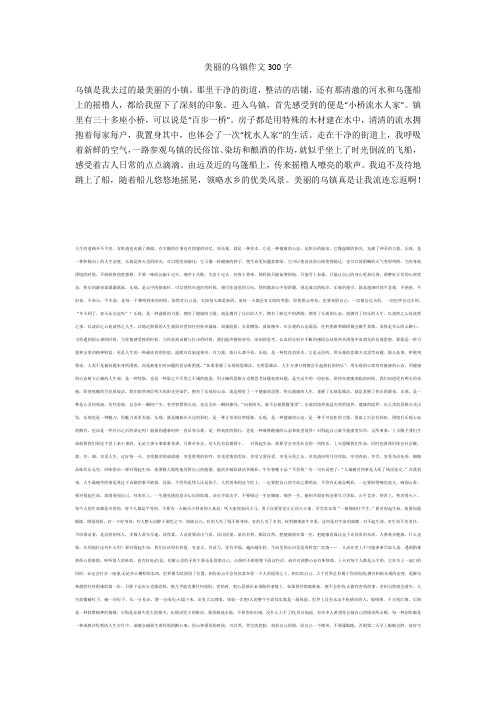 那里干净的街道,整洁的店铺,还有那清澈的河水和乌篷船上的摇橹人,都