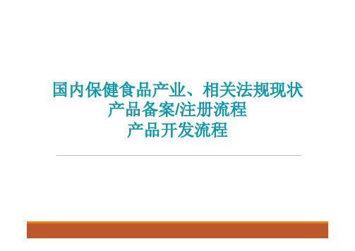 保健食品相关法规保健食品办法
