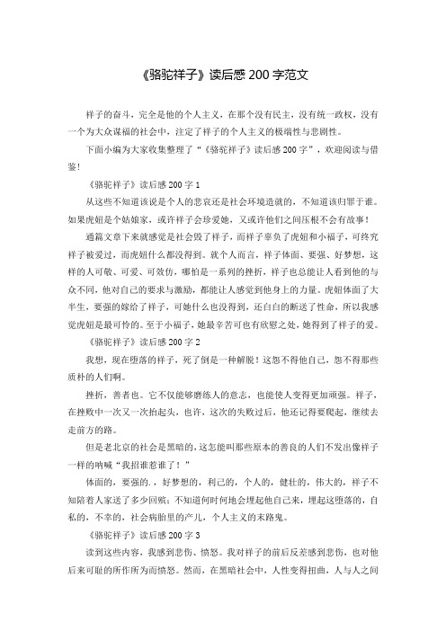 祥子小传200字 - 百度文库