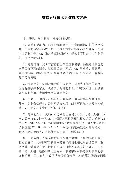 缺木字高雅的男孩名字 - 百度文库