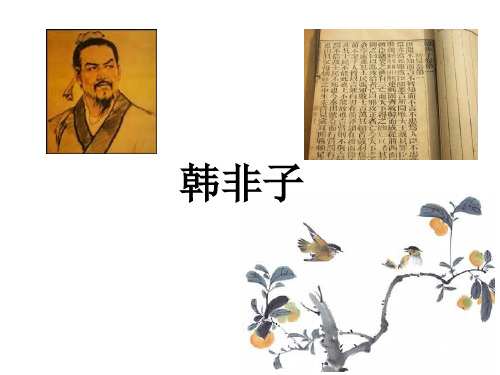 韩非子 生平简介 韩非者,韩之诸公子也.