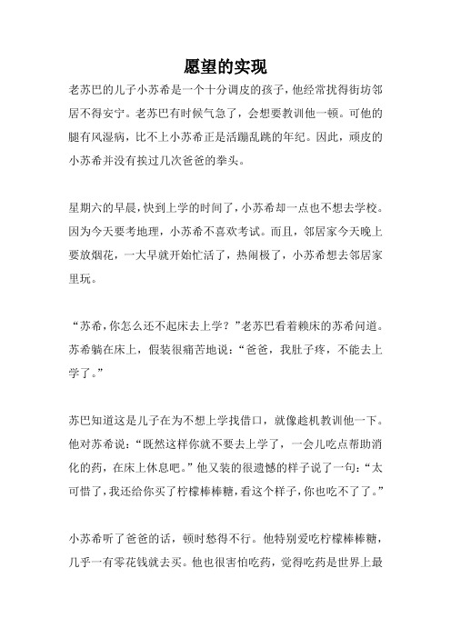 愿望的实现好词好句摘抄 - 百度文库